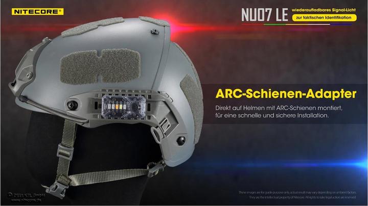 Actual product image Nitecore NU07 LE - Signal light (6.20 cm, 15 lm)