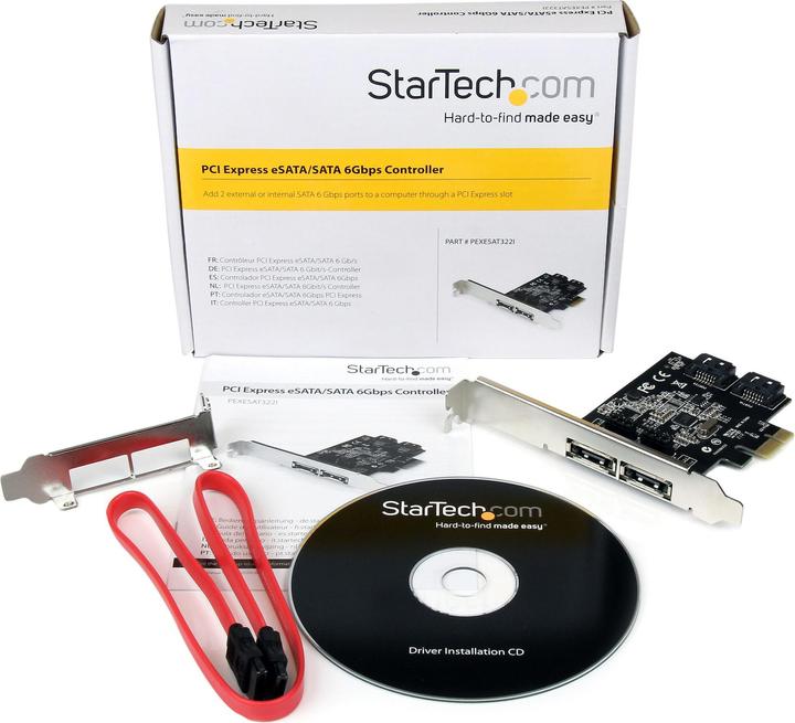 Actual product image StarTech PCI Express SATA 6Gb controller