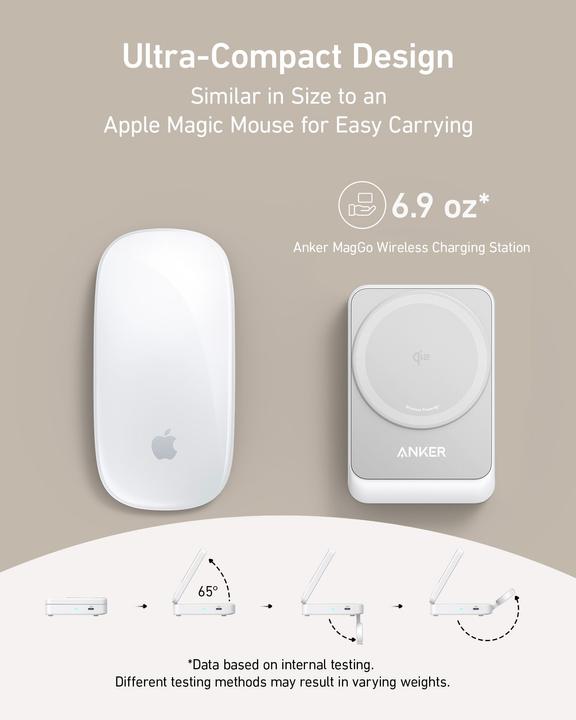 Actual product image Anker MagGo 3 in 1 (15 W)