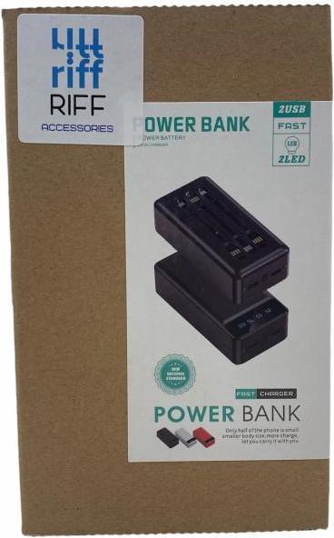 Actual product image Riff YM-407S Mega Power Bank Charger 2x USB 2.1A maximum output (30 mAh)