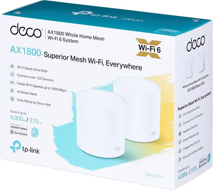 Actual product image TP-Link Deco X20 Set of 2