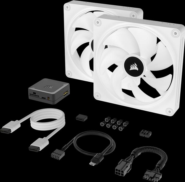 Actual product image Corsair Icue Link QX140 (140 mm, 2 x)