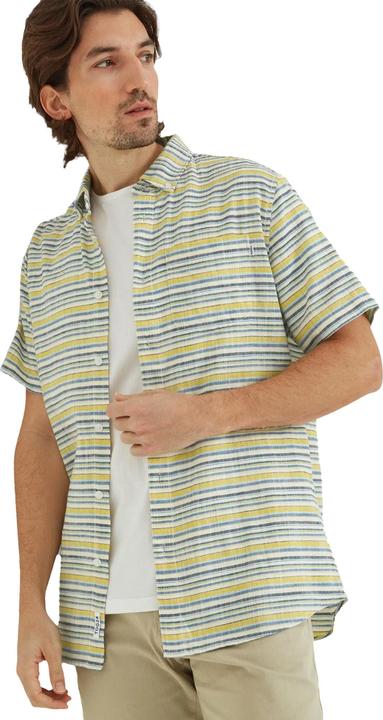 Actual product image TOG24 Mens Harold Stripe Short-Sleeved Shirt (XXL)