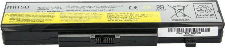 Actual product image Mitsu BATTERY BC/LE-Y480 (LENOVO 4400 MAH 49 WH) - Battery - Battery - Battery (6 Cells, 4400 mAh)