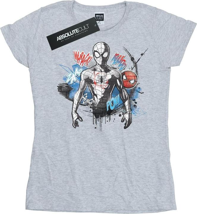 Produktbild SpiderMan Graffiti Pose TShirt (XXL)