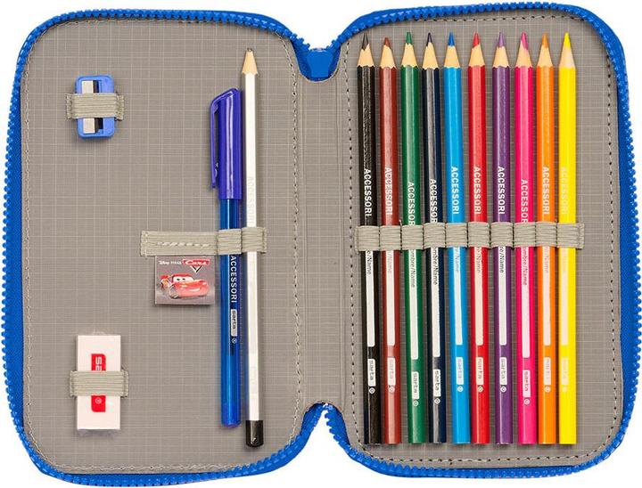 Produktbild Safta Cars ""Race Ready"" - Etui inkl. Stifte, Spitzer und Radiergummi (28 Teile)