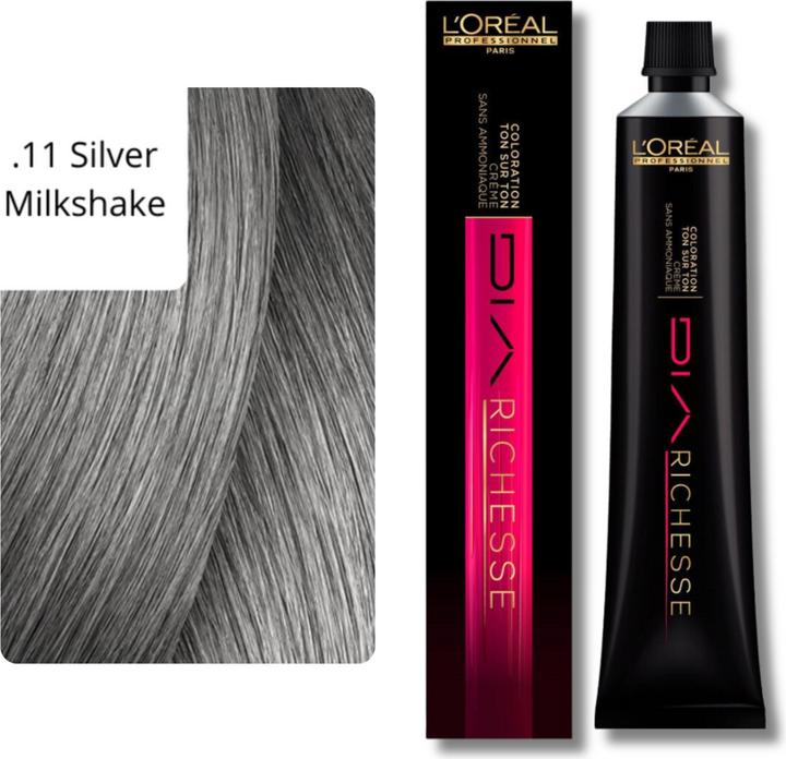 Produktbild L'Oréal Professionnel Dia Richesse (.11 Silber, Tube 50 ml)