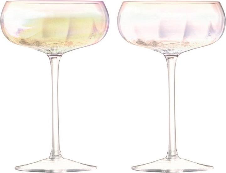 Produktbild LSA 2er Set Pearl Sektschale 300ml Perlmutter (30 cl, 2 Gläser, Sektgläser)