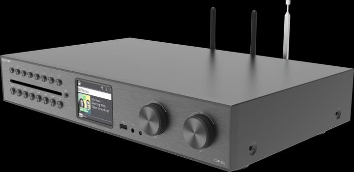 Produktbild Telestar TOP 550 sw All-In-One-System 43cm,Verstärker,CD,Internet/DAB+/UKW,BT (CD Player, Bluetooth Empfänger)