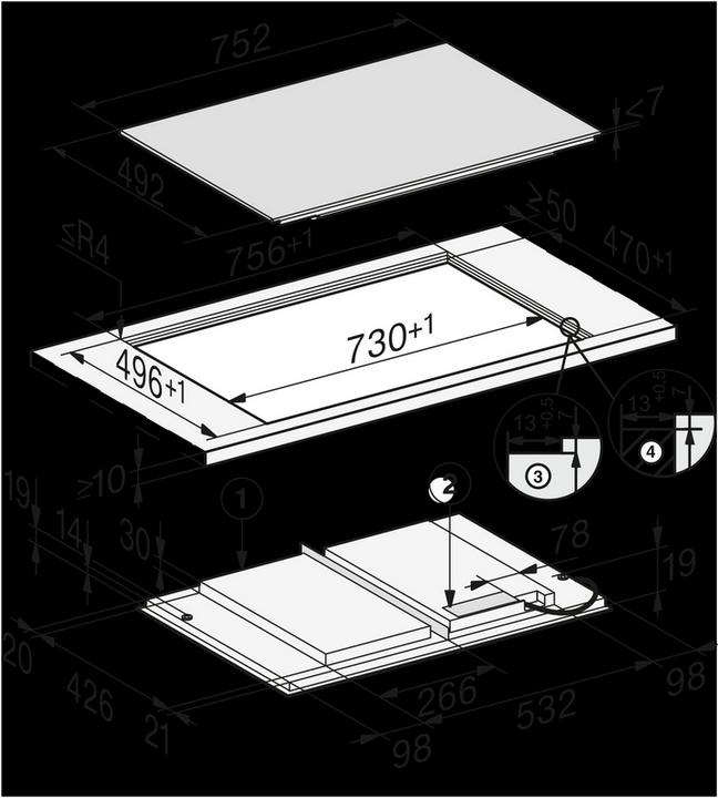 Actual product image Miele KM 7617 FX 11153560