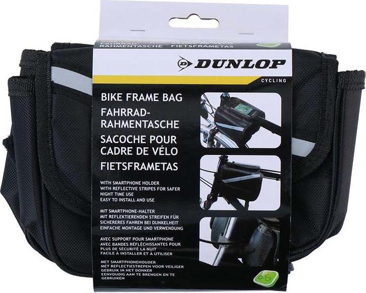Produktbild Dunlop Torba / sakwa rowerowa na ramę (Czarny) (Rahmentasche)