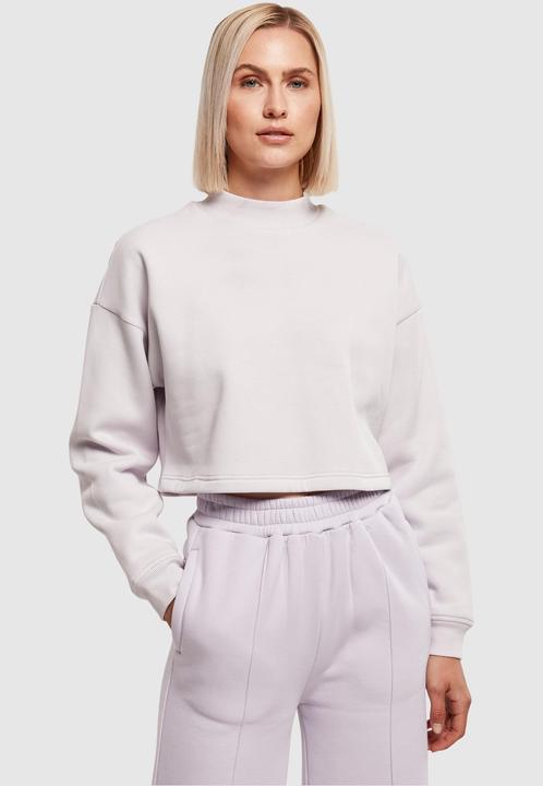 Actual product image Urban Classics Ladies Cropped Oversized Sweat High Neck Crew - 14225 (S)