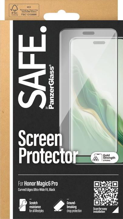 Actual product image Safe Ultra-Wide Fit (1 Piece, Honor Magic6 Pro)