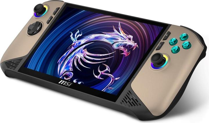 Actual product image MSI Claw 8 AI+ A2VM-037PL Tragbare Spielkonsole 20 3 cm (8 ) 1 TB Touchscreen WLAN Beige