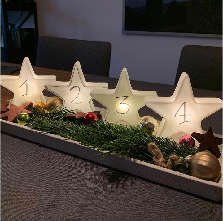 Immagine prodotto 8 seasons design Motif light LED Shining Star Micro XS 9 cm, bianco (110 lm)