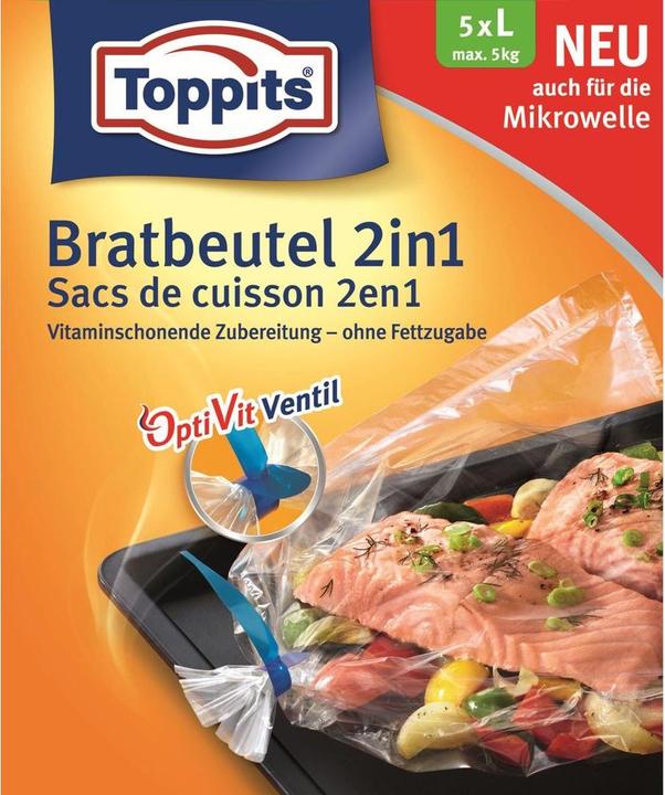 Immagine prodotto Toppits Sacchetto per friggere 2in1 (5 x)