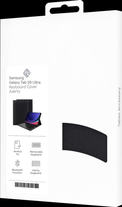 Actual product image Cazy Keyboard Case Compatible with Samsung Galaxy Tab S9 Ultra - Protective Case with Magnetic Detachable (Galaxy Tab S10 Ultra, Galaxy Tab S9 Ultra)