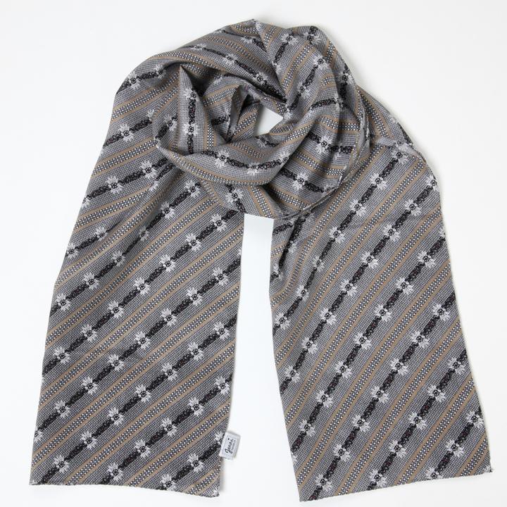 Jenni Hemden Foulard en soie Edelweiss