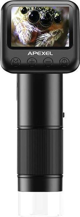 Apexel Handheld Digital LCD Microscope APL-MS008 (black)