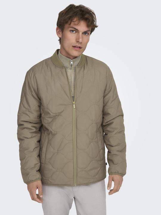 Actual product image Only & Sons High closed quilted jacket Jacket (S)