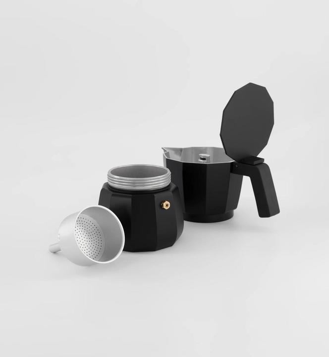 Actual product image Alessi Moka Espresso Mugs (3 T.)