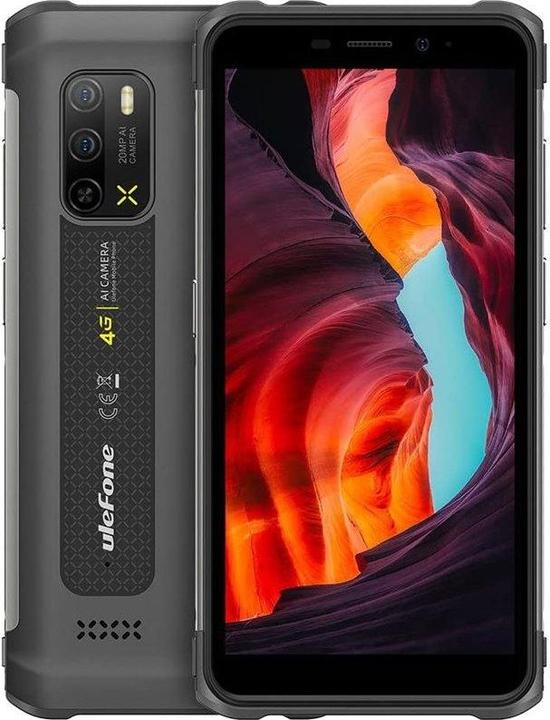 Ulefone Pantser X10 Pro (64 GB, Grijs, 5.45", Dubbele SIM, 13 Mpx, 4G)