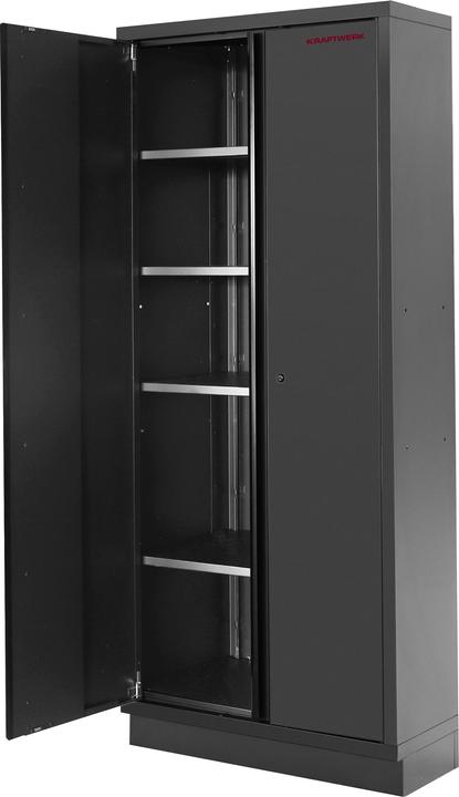 Produktbild Kraftwerk Mobilio BLK Komplett-Kombi Lochwand (363.50 cm, 200 cm)