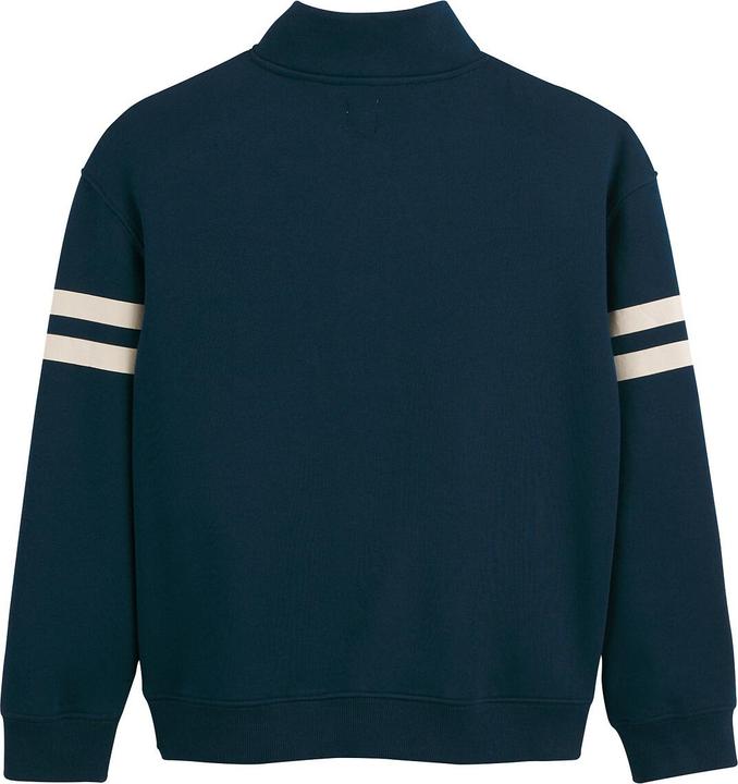 Immagine prodotto La Redoute Collections Felpa con collo alla coreana e applicazioni bouclé (140)
