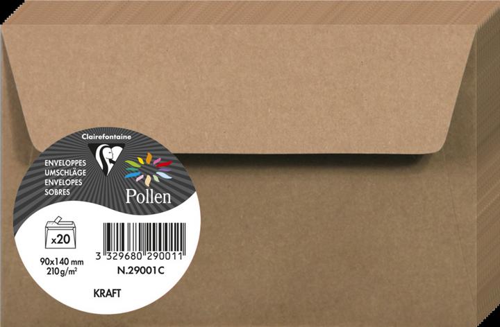 Actual product image Pollen Kraft 90x140 env./20s (14 x 9 cm, 20 x)
