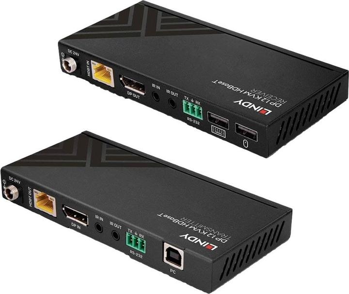 Immagine prodotto Lindy 150 m Cat.6 Displayport e USB KVM HDBaseT Ext IR/RS232