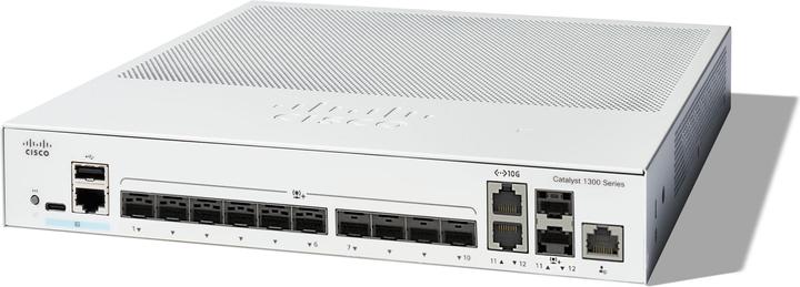 Actual product image Cisco CATALYST 1300 12-PORT SFP 2X10GE SHARED (12 Ports)