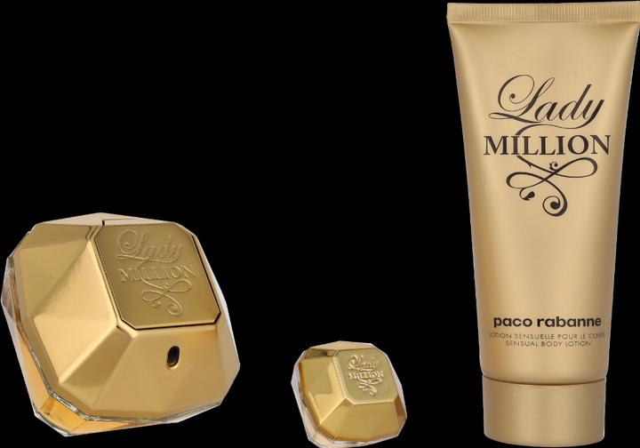 Produktbild Paco Rabanne Lady Million Edp Spray 80 ml Sets (Eau de Parfum, 185 ml)