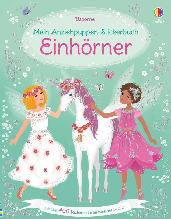 Produktbild Mein Anziehpuppen-Stickerbuch: Einhörner
