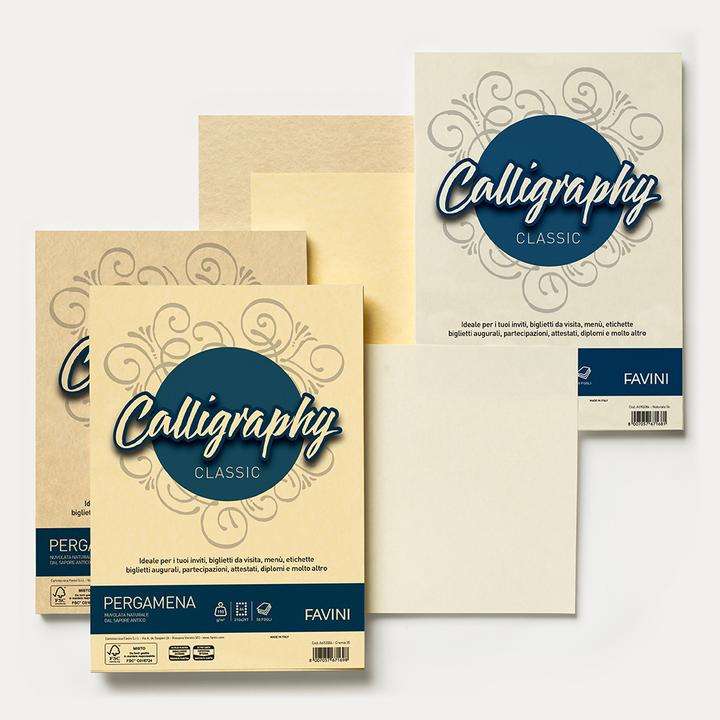 Produktbild Favini Cartotecnica Verpackung 50 Blatt Pergament 190gr (1 Stk.)
