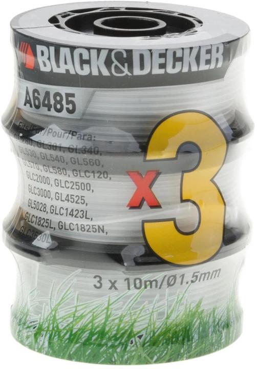 Produktbild Black & Decker A6485 (Rasentrimmer, Trimmerfaden + Fadenspule)
