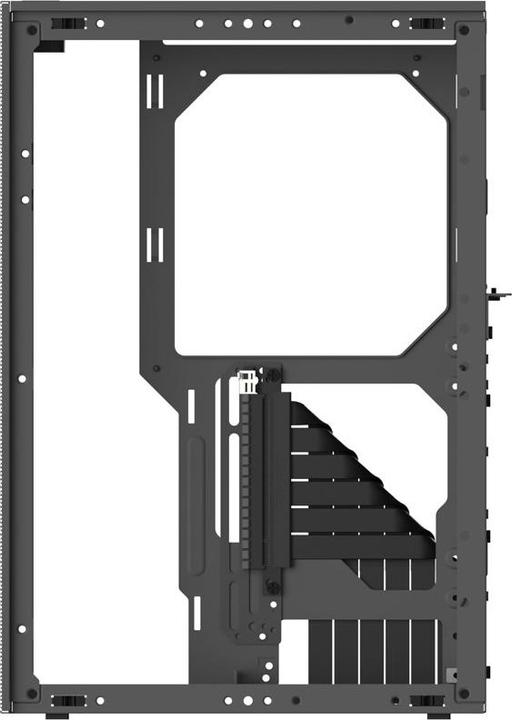 Image du produit Ssupd Câble plat Riser - PCIe 4.0, 170mm, coudé