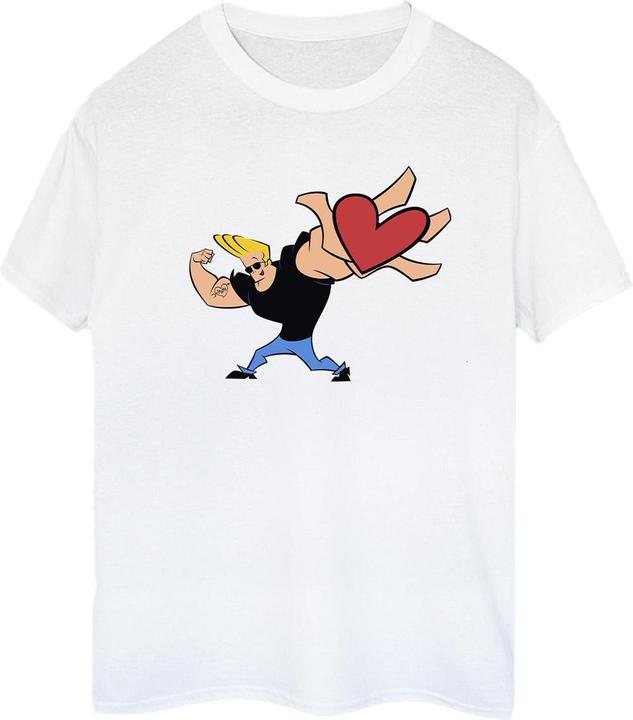 Produktbild Johnny Bravo Heart Present TShirt (M)
