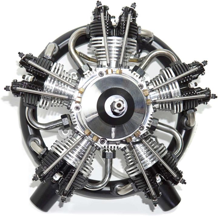 Image du produit UMS Moteur En étoile 5 Cylindres 125cc Essence