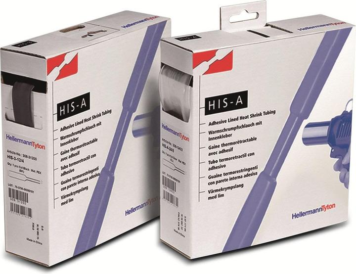Actual product image HellermannTyton Heat shrink tubing with adhesive Tr (1 x)