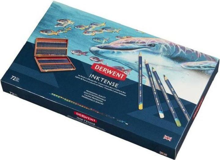 Image du produit Derwent Coffret cadeau Inktense Permanent Aquarell (Multicolore, 72 x)