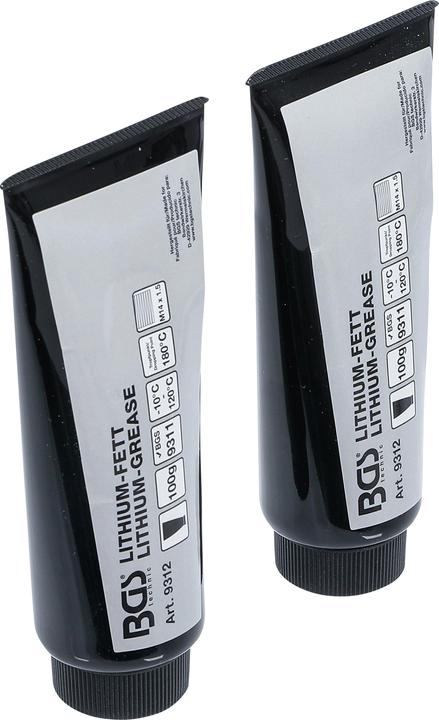 Produktbild BGS Lithium-Fett für Mini-Fettpresse Art. 9311 2 Tuben