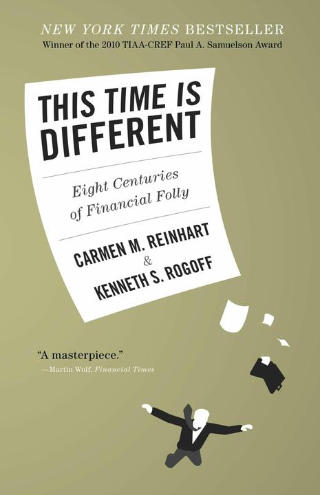 Immagine prodotto This Time is Different (Inglese, Kenneth S. Rogoff, Carmen M. Reinhart, 2011)