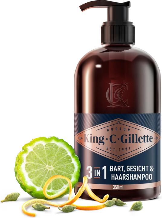 Produktbild King C. Gillette Bartshampoo (350 ml)