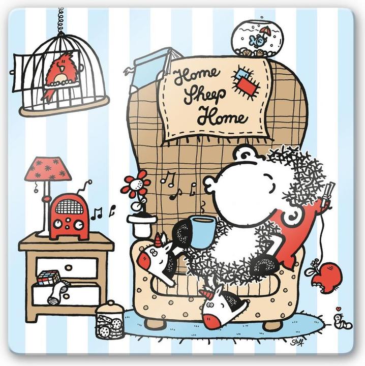 Produktbild Sheepworld Home Sheep Home Music (50 x 50 cm)