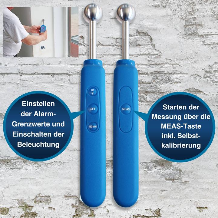 Produktbild Peaktech P 5201 Materialfeuchtemessgerät