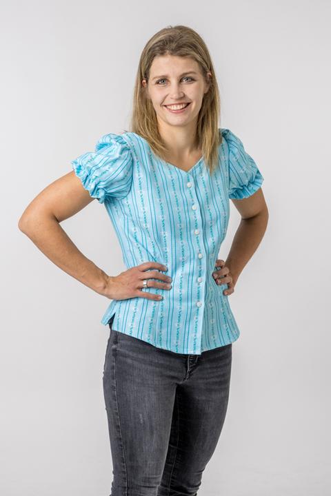 Image du produit Jenni Hemden Manchette bouffante Edelweiss (44)