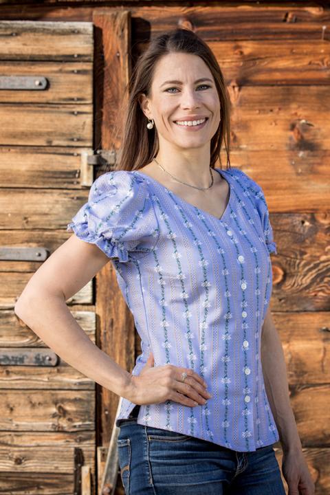 Image du produit Jenni Hemden Manchette bouffante Edelweiss (36)