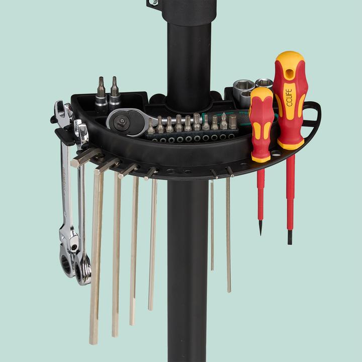 Actual product image Relaxdays Bicycle mounting stand