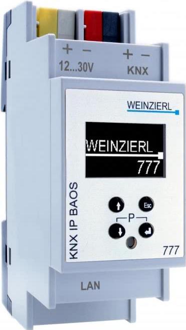 Immagine prodotto Weinzierl KNX IP BAOS 777 5193 Tunneling+Object Server 2000 Punto dati