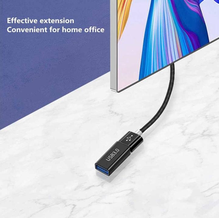 Actual product image PowerGuard USB-A to USB-A Coupling Gender Changer (female/female) 5 Gbit/s Data & Charge (USB-A)